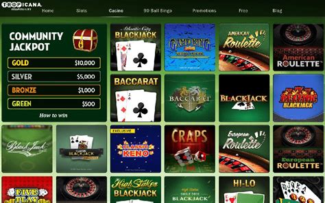 tropicana online casino log in